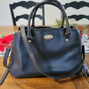 Navy Blue Coach Carry All